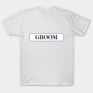 Groom on his wedding day T-Shirt
